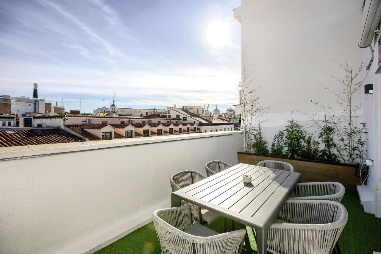El Cielo: Lujoso Atico En Madrid Centro Apartment Luaran gambar
